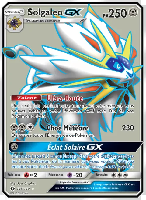 Solgaleo GX [Ultra Road | Sunsteel Strike | Sol Burst GX]