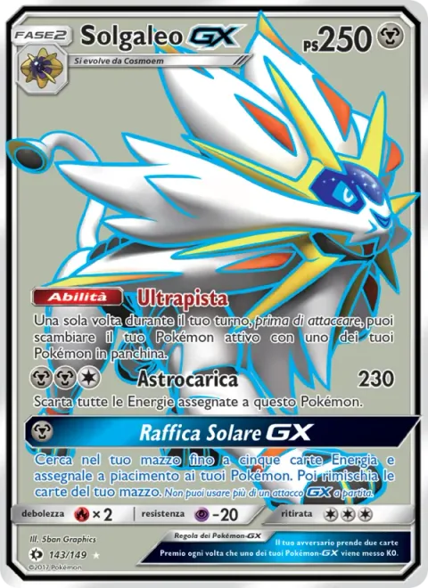 Solgaleo GX [Ultra Road | Sunsteel Strike | Sol Burst GX]