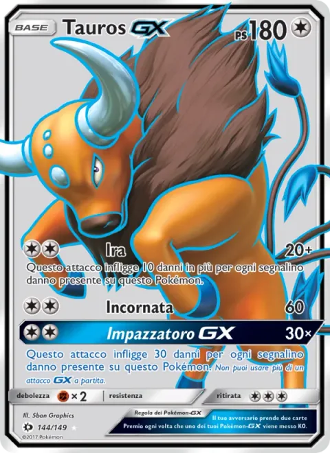 Tauros GX [Rage | Horn Attack | Mad Bull GX]