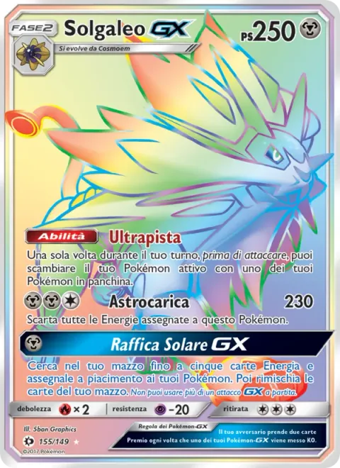 Solgaleo GX [Ultra Road | Sunsteel Strike | Sol Burst GX]