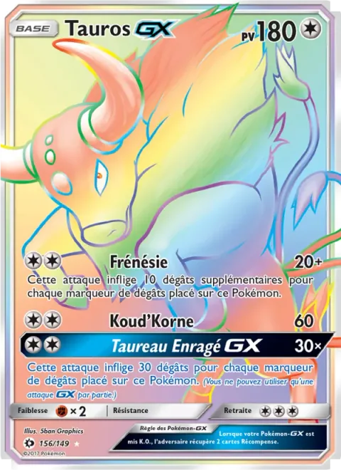 Tauros GX [Rage | Horn Attack | Mad Bull GX]
