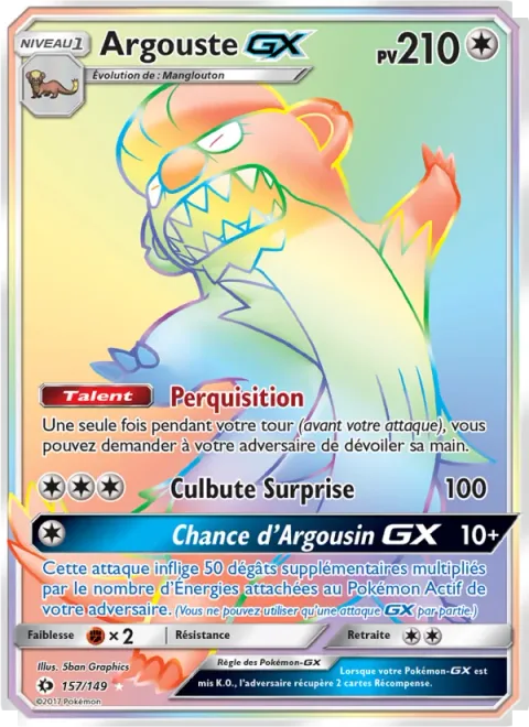 Gumshoos GX [Search the Premises | Headbutt Bounce | Gumshoe Chance GX]