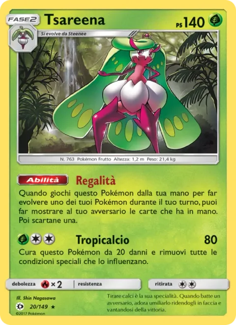 Tsareena [Queenly Majesty | Trop Kick]
