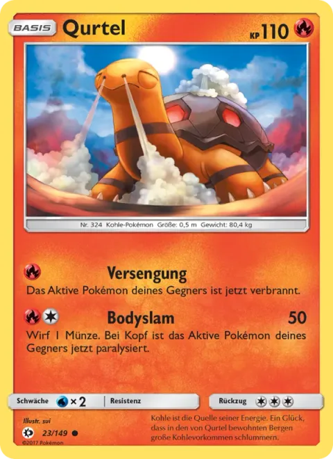 Torkoal [Singe | Body Slam]