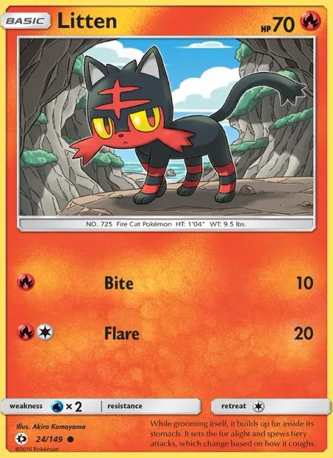 Litten [Bite | Flare]