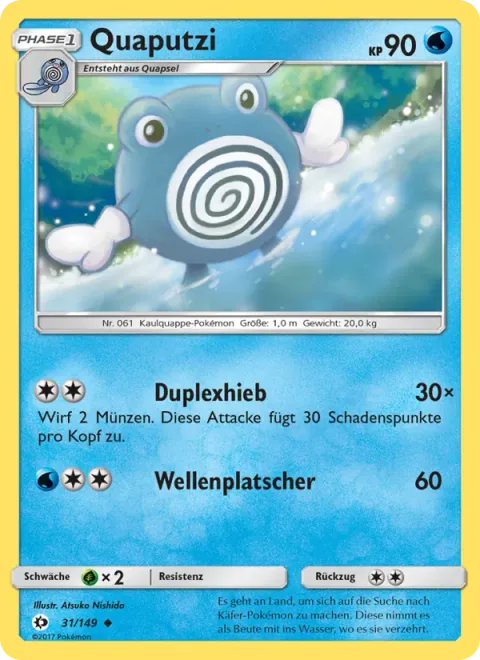 Poliwhirl [Double Slap | Wave Splash]