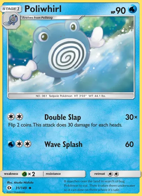 Poliwhirl [Double Slap | Wave Splash]