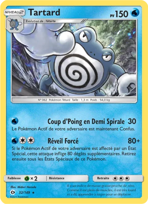 Poliwrath [Split Spiral Punch | Wake-Up Slap]