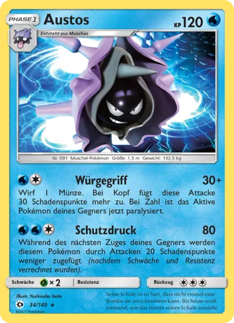 Cloyster [Headlock | Guard Press]