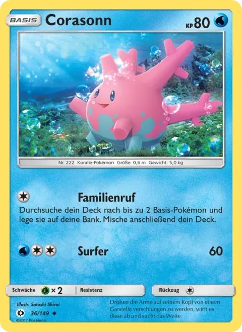 Corsola [Call for Family | Surf]