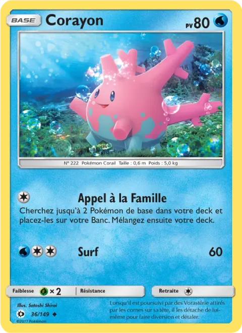 Corsola [Call for Family | Surf]