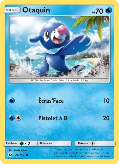 Popplio [Pound | Water Gun]