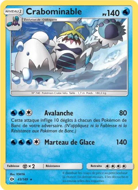 Crabominable [Avalanche | Ice Hammer]