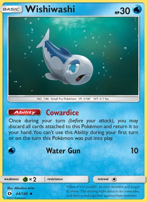 Wishiwashi [Cowardice | Water Gun]