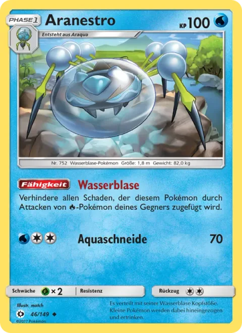 Araquanid [Water Bubble | Aqua Edge]