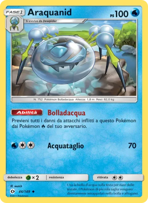 Araquanid [Water Bubble | Aqua Edge]