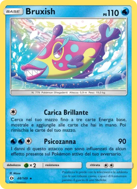 Bruxish [Vivid Charge | Psychic Fangs]