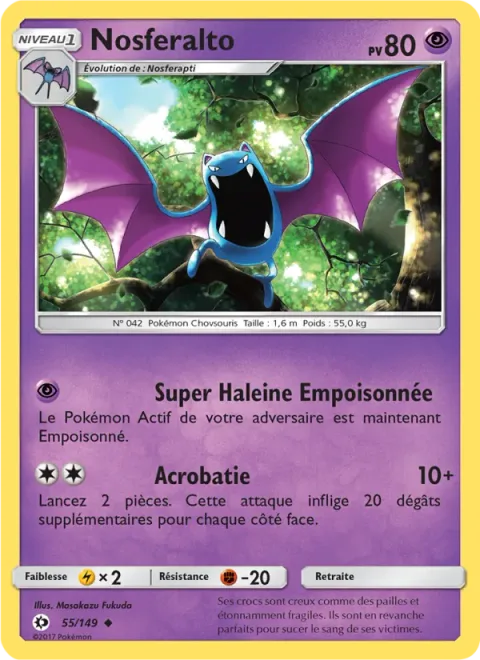 Golbat [Super Poison Breath | Acrobatics]