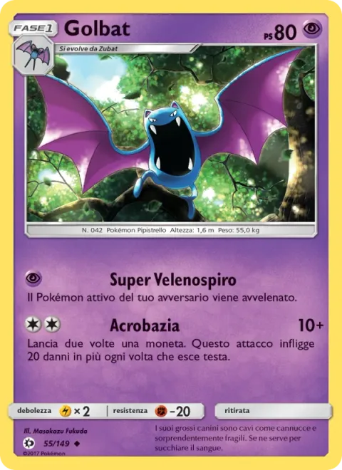 Golbat [Super Poison Breath | Acrobatics]