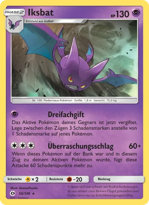 Crobat [Triple Poison | Surprise Strike]