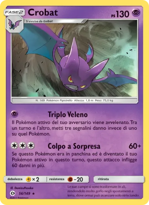 Crobat [Triple Poison | Surprise Strike]