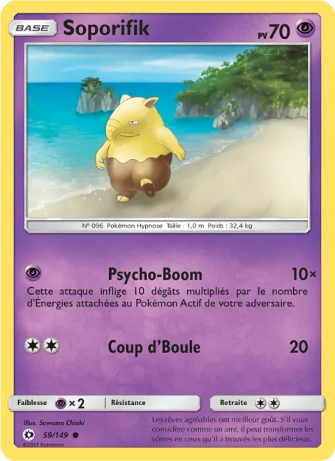 Drowzee [Psychic Boom | Headbutt]
