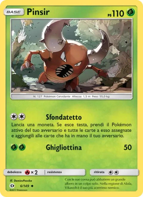 Pinsir [Roof Fling | Guillotine]