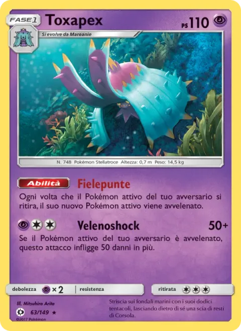 Toxapex [Toxic Spikes | Venoshock]