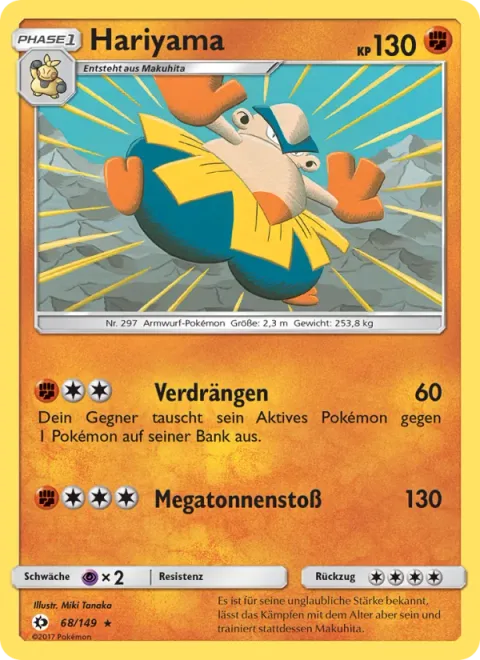 Hariyama [Push Out | Megaton Slap Push]
