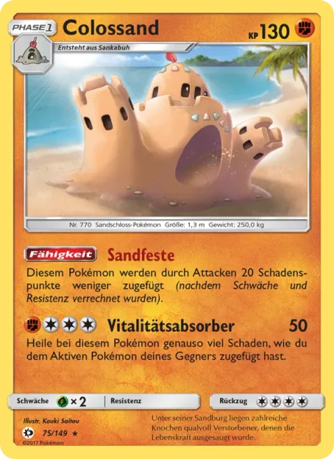Palossand [Wall of Sand | Absorb Vitality]