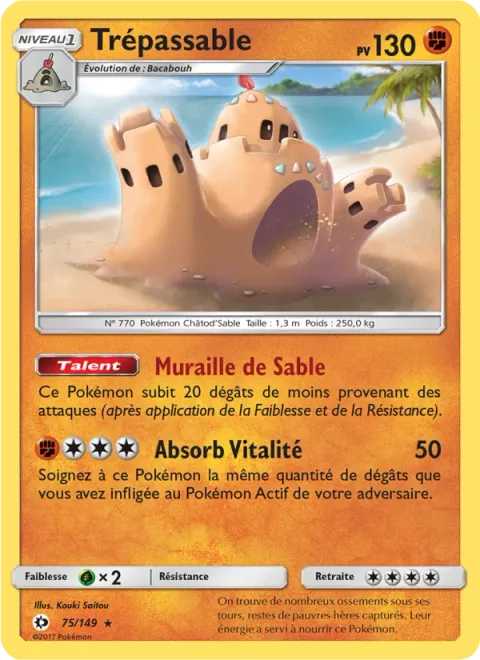 Palossand [Wall of Sand | Absorb Vitality]