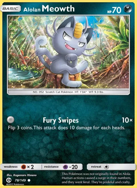 Alolan Meowth [Fury Swipes]