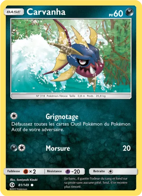 Carvanha [Gnaw Through | Bite]