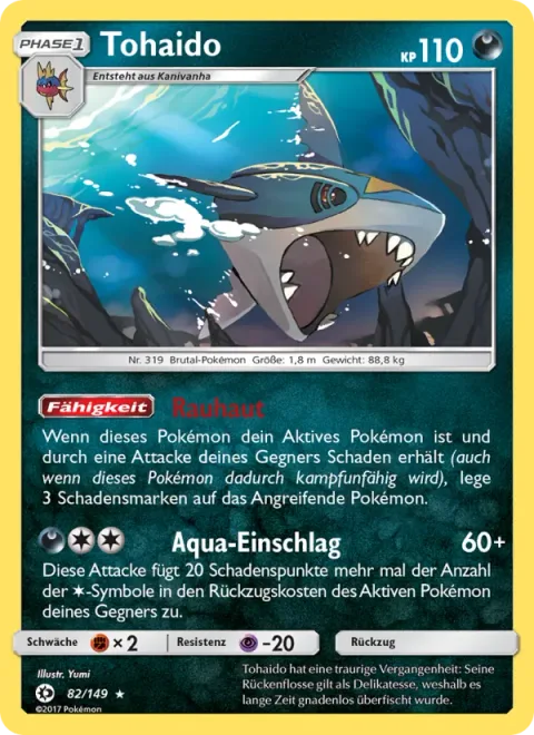 Sharpedo [Rough Skin | Aqua Impact]