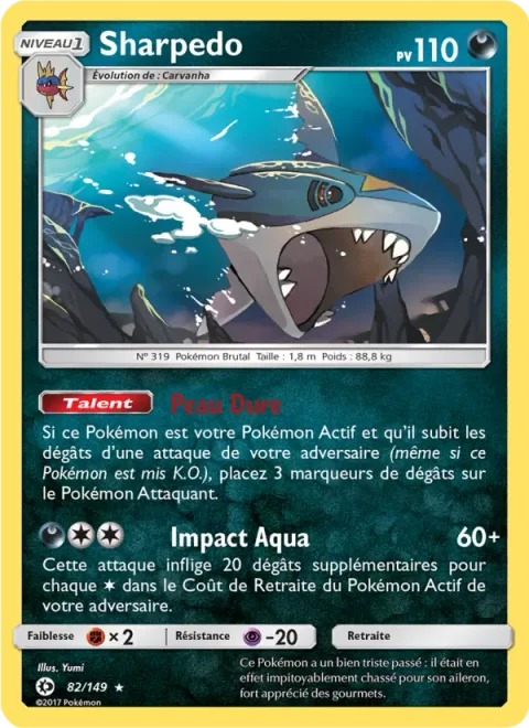Sharpedo [Rough Skin | Aqua Impact]