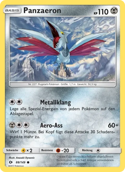 Skarmory [Metallic Sound | Aerial Ace]