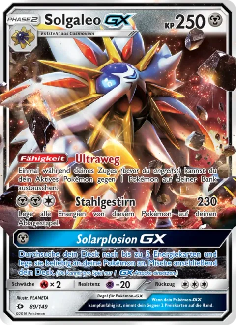 Solgaleo GX [Ultra Road | Sunsteel Strike | Sol Burst GX]