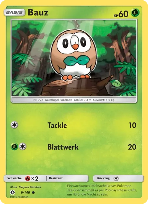 Rowlet [Tackle | Leafage]