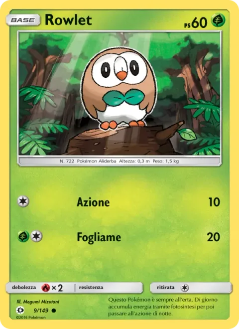 Rowlet [Tackle | Leafage]