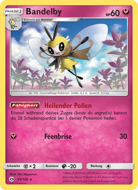 Ribombee [Curative Pollen | Fairy Wind]