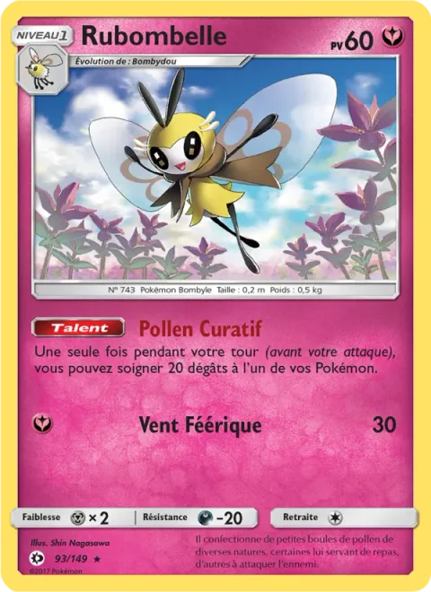 Ribombee [Curative Pollen | Fairy Wind]