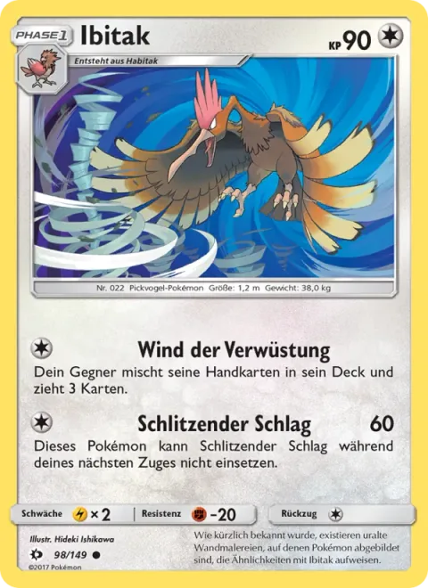 Fearow [Devastating Wind | Slashing Strike]