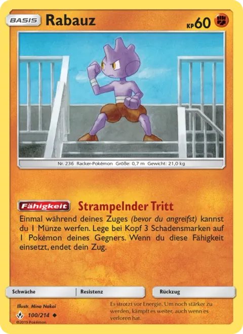 Tyrogue [Bratty Kick]