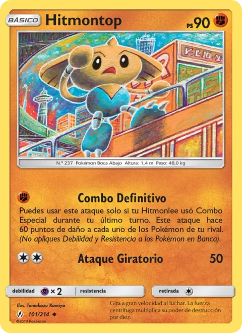 Hitmontop [Finishing Combo | Spinning Attack]
