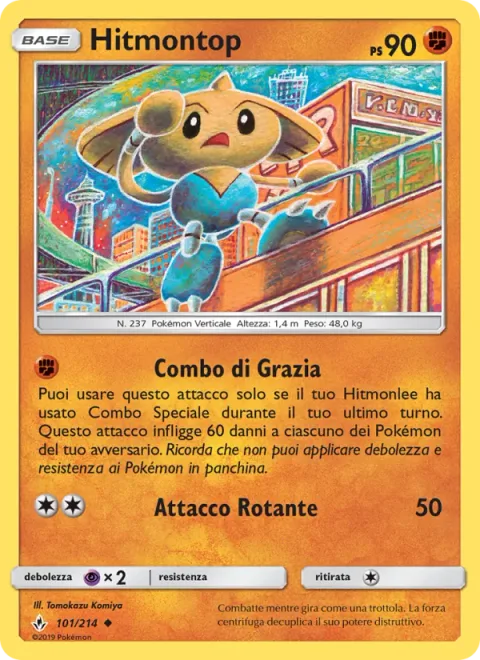 Hitmontop [Finishing Combo | Spinning Attack]