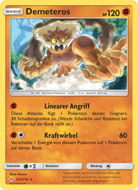 Landorus [Linear Attack | Power Cyclone]