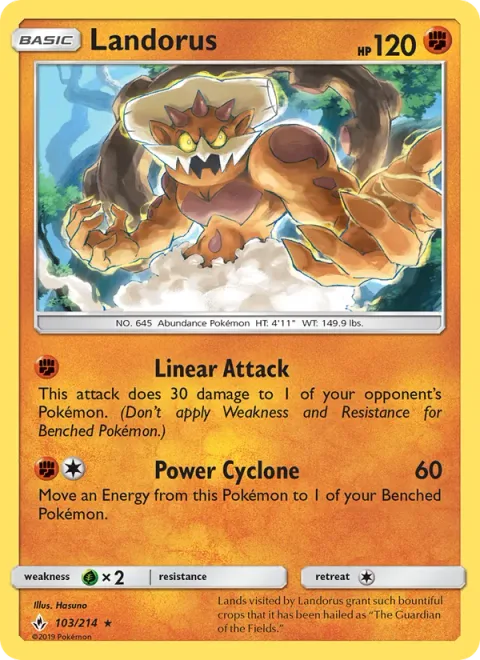 Landorus [Linear Attack | Power Cyclone]