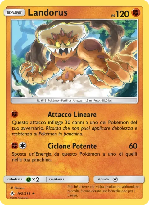 Landorus [Linear Attack | Power Cyclone]