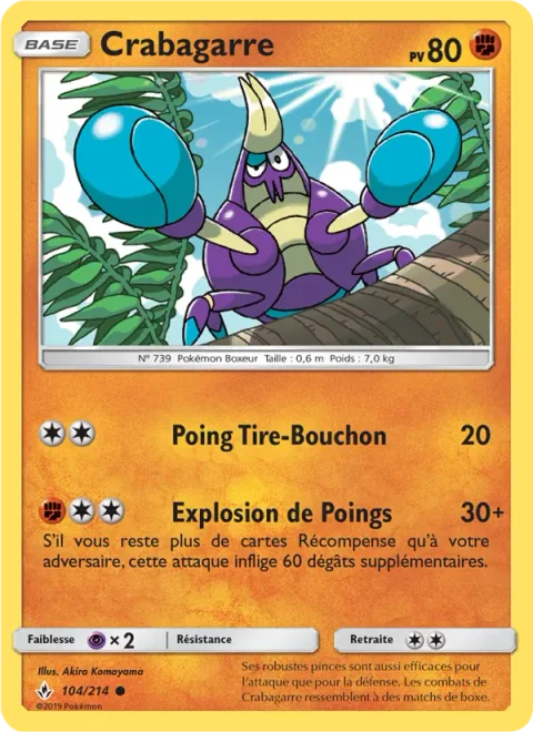Crabrawler [Corkscrew Punch | Knuckle Blast]