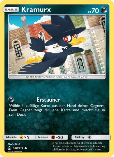 Murkrow [Astonish]